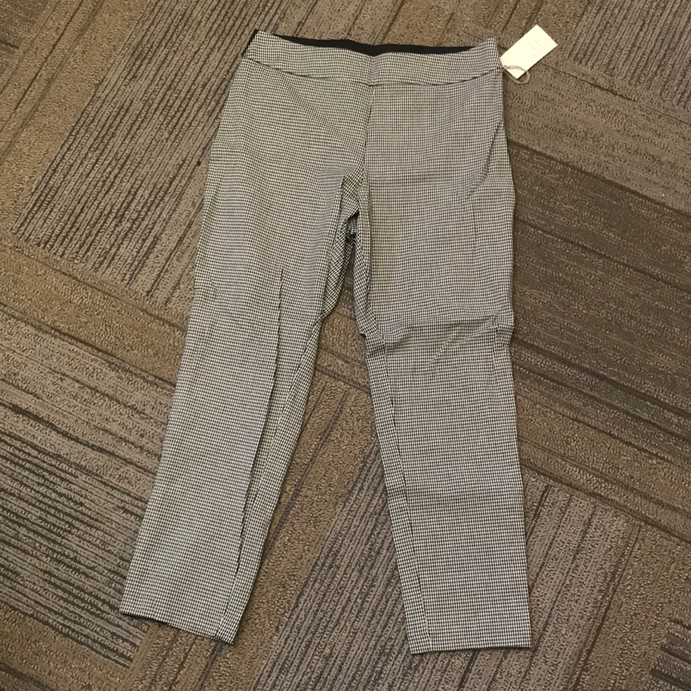 Black and white pants
